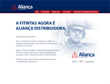 Tablet Screenshot of aliancasc.com.br